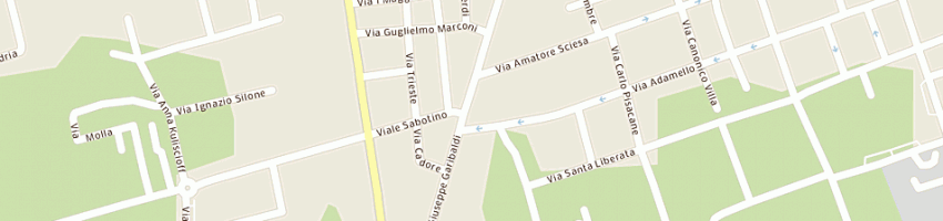 Mappa della impresa man bar snc di mirenda nino e c a DESIO