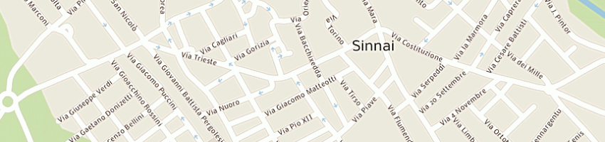 Mappa della impresa ligas gianni a SINNAI