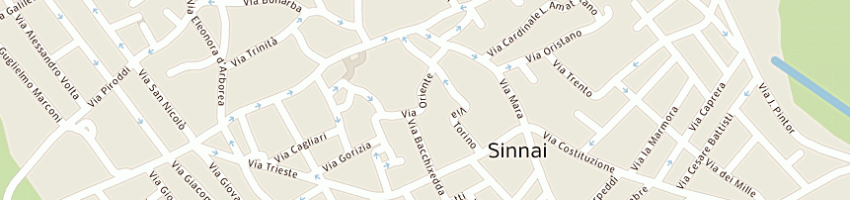 Mappa della impresa ligas riccardo a SINNAI