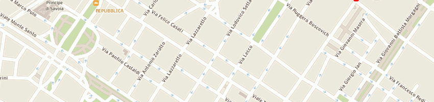 Mappa della impresa cocchi laura a MILANO