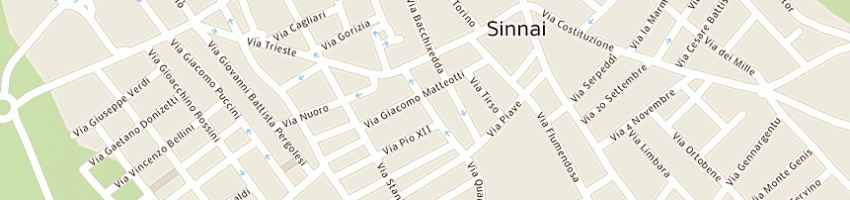 Mappa della impresa lepori ariana a SINNAI