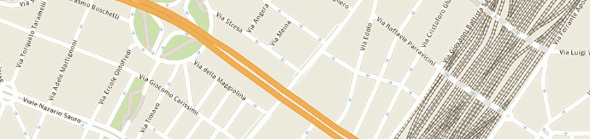 Mappa della impresa valente pietro a MILANO