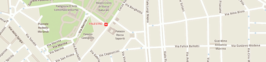 Mappa della impresa m e p system (srl) a MILANO