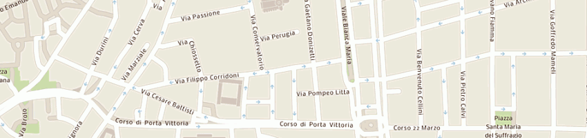 Mappa della impresa csi consulenze e servizi informatici srl in sigla csi srl a MILANO