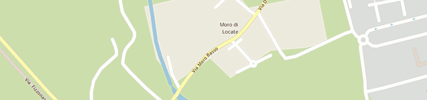 Mappa della impresa la moderna trasporti srl a LOCATE DI TRIULZI