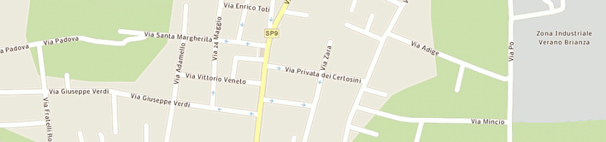 Mappa della impresa colzani antonio a GIUSSANO
