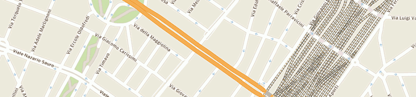 Mappa della impresa fincimec spa a MILANO