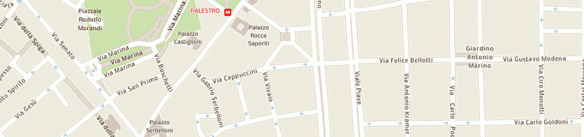 Mappa della impresa futura srl architettura  ingegneria a MILANO
