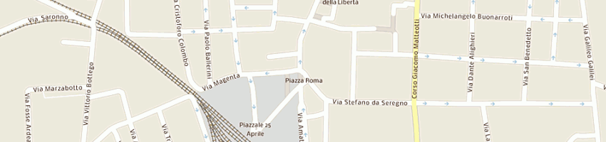 Mappa della impresa gavazzi cesare (snc) a SEREGNO