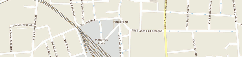 Mappa della impresa alleanza assicurazioni a SEREGNO