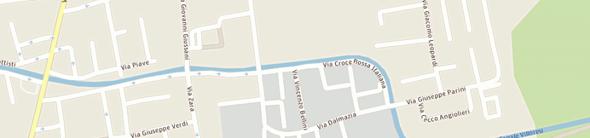 Mappa della impresa cfl costruzioni ferro lamiere srl a NOVA MILANESE