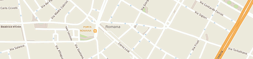 Mappa della impresa termoidraulica biancardi snc di biancardi luigi e c a MILANO