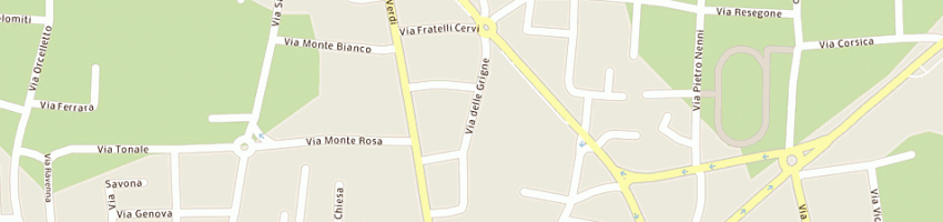 Mappa della impresa bado giancarlo a SEREGNO