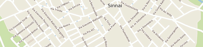 Mappa della impresa saddi vladimiro a SINNAI