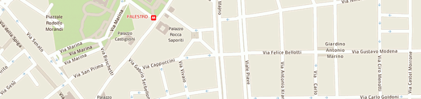 Mappa della impresa gmg service societa' a responsabilita' limitata a MILANO