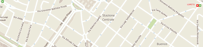 Mappa della impresa nyn pubblicita' e marketing srl a MILANO