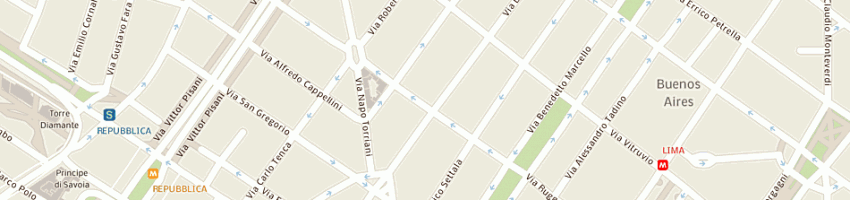 Mappa della impresa mannet engineering srl a MILANO