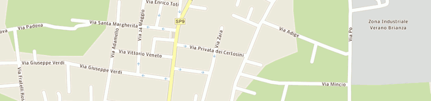 Mappa della impresa pirazzi daniele a GIUSSANO