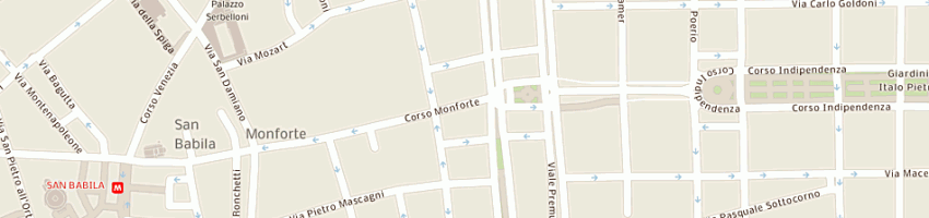 Mappa della impresa saatchi e saatchi spa a MILANO