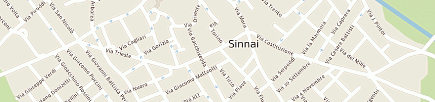 Mappa della impresa pastificio sant'angelo dei flli massimo e roberto atzeni snc a SINNAI