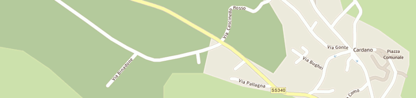 Mappa della impresa wallight system srl a GRANDOLA ED UNITI