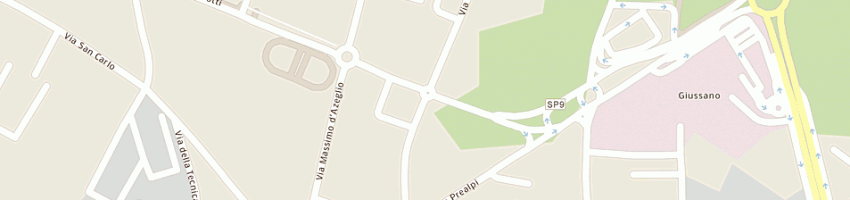 Mappa della impresa cive srl a GIUSSANO