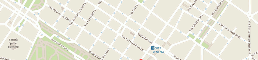Mappa della impresa allbecon consulting srl a MILANO