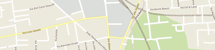 Mappa della impresa bosisio stefano a SEREGNO