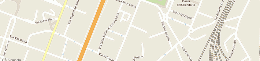Mappa della impresa la duo srl a MILANO