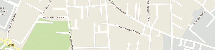 Mappa della impresa cortina di corti mario e c snc a GIUSSANO