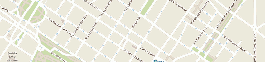 Mappa della impresa la diffusione della stampa - societa' accomandita semplice di balzarini elio e c a MILANO