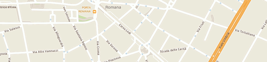 Mappa della impresa fima case (srl) a MILANO