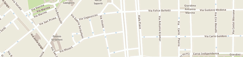 Mappa della impresa immobiliare palman spa a MILANO