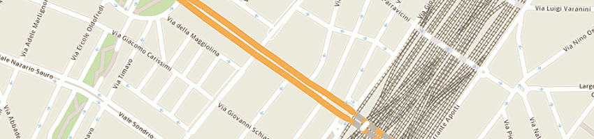 Mappa della impresa binda carlo a MILANO