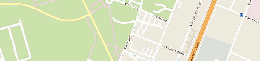 Mappa della impresa clam sas di quartulli antonio e c a MILANO