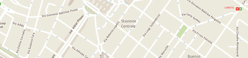 Mappa della impresa sesi servizi sistemi srl a MILANO