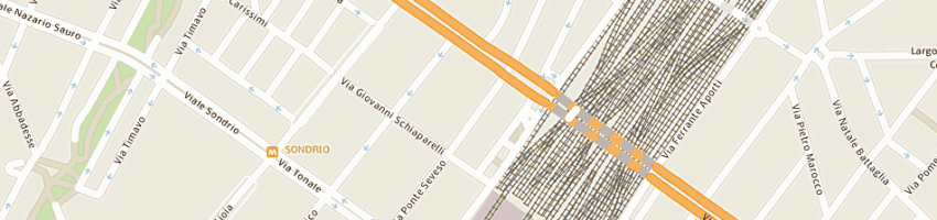 Mappa della impresa gendel sas di agnelli e e giacomelli d a MILANO