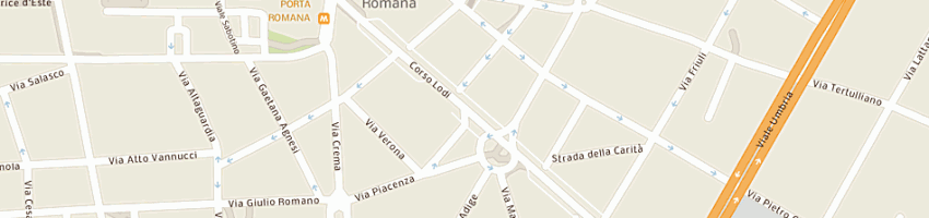 Mappa della impresa quisqueyana spa a MILANO