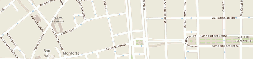 Mappa della impresa expert comptable sas di elisabetta egidi a MILANO