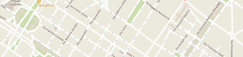 Mappa della impresa autoservice quarenghi e c srl a MILANO
