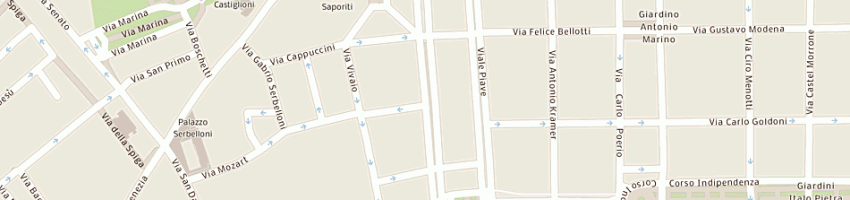 Mappa della impresa formapura srl a MILANO