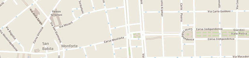 Mappa della impresa arata francesco a MILANO