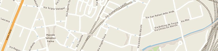 Mappa della impresa international chimica (srl) a MILANO