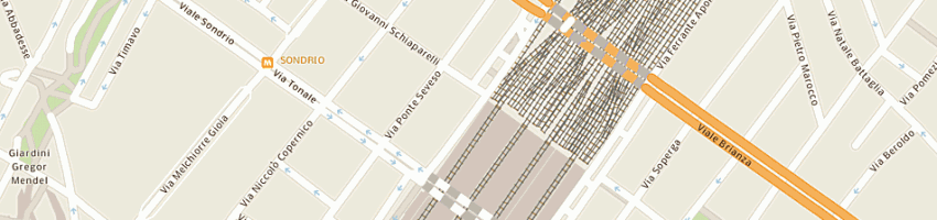 Mappa della impresa gi e ti snc a MILANO