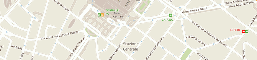 Mappa della impresa olivieri avv maristella a MILANO