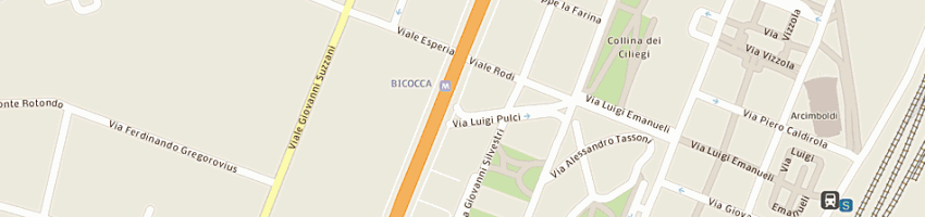 Mappa della impresa emme di osman mohamed abdelfatah a MILANO