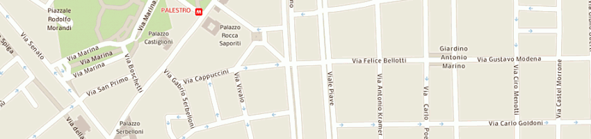 Mappa della impresa spina onofrio cesare a MILANO