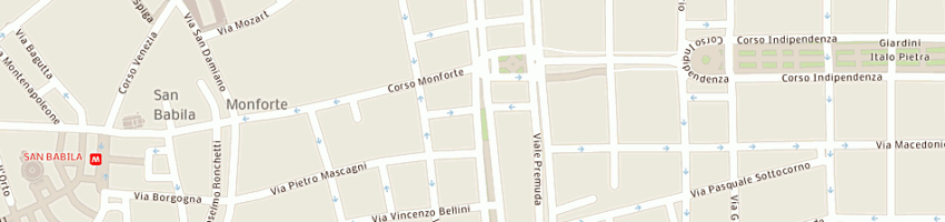 Mappa della impresa sead srl a MILANO