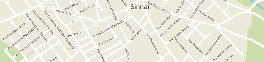 Mappa della impresa perra fabrizio a SINNAI