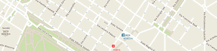 Mappa della impresa associazione per la famiglia a MILANO
